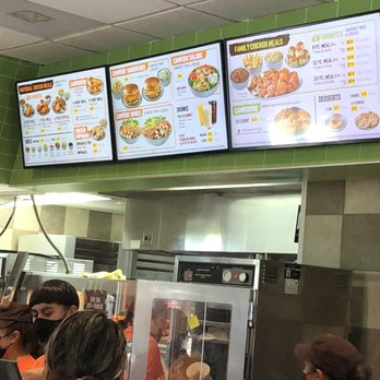 Pollo Campero - The menu/order counter - Fast Food Near Me - Boynton Beach, Florida Pollo Campero - The menu/order counter - Fast Food Near Me - Boynton Beach, Florida