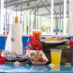River Inn and Marina - Dockside Grill open for breakfast and lunch everyday