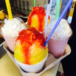 Mango Tango - Mango Tangos and strawberry banana smoothies