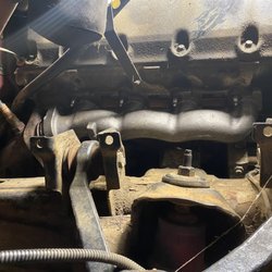 Wesley's Performance Auto Service & Repair - REMOVE & REPLACE EXHAUST MANIFOLD ON AN  2003 FORD F-150. GOING BACK ON THE ROAD!