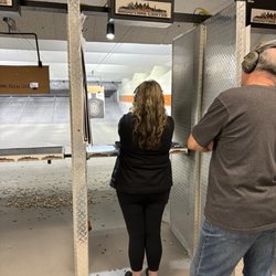 At The Ready - Look out she's got a gun!