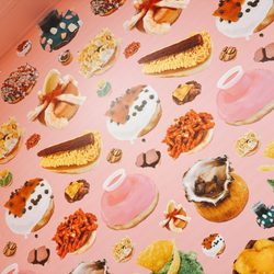 Voodoo Doughnut - Bathroom Wallpaper