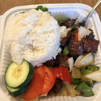 Pho 805 - Vegetarian Shaking Beef with Rice - Vietnamese Near Me - Arroyo Grande, California