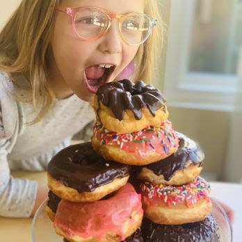 Yum Yum Donuts - Birthday donut tower - Donuts Near Me - Vista, California