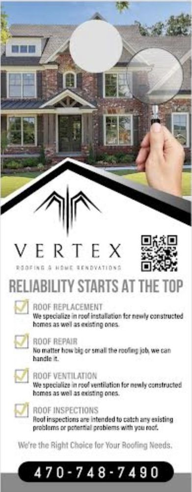 Slide of Vertex Roofing and General Contractors
