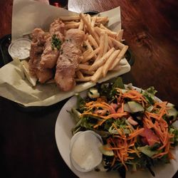 Rose & Thistle - 6/8/2025 - Dropped in for their awesome fish and chips plus a 'side' salad that was the size of an entrée.