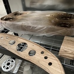 Wuber Marine & Customs - Dash and Table from pontoon