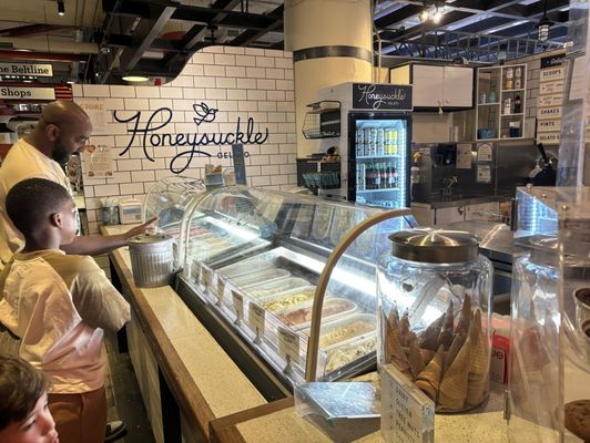 Honeysuckle Gelato Ponce City Market by null