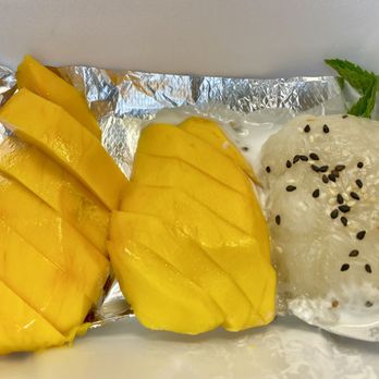 Thai Peppers - 07.31.23 Sweet Sticky Rice w/ Fresh Mango $8.95 - Thai Near Me - Roseville, California Thai Peppers - 07.31.23 Sweet Sticky Rice w/ Fresh Mango $8.95 - Thai Near Me - Roseville, California