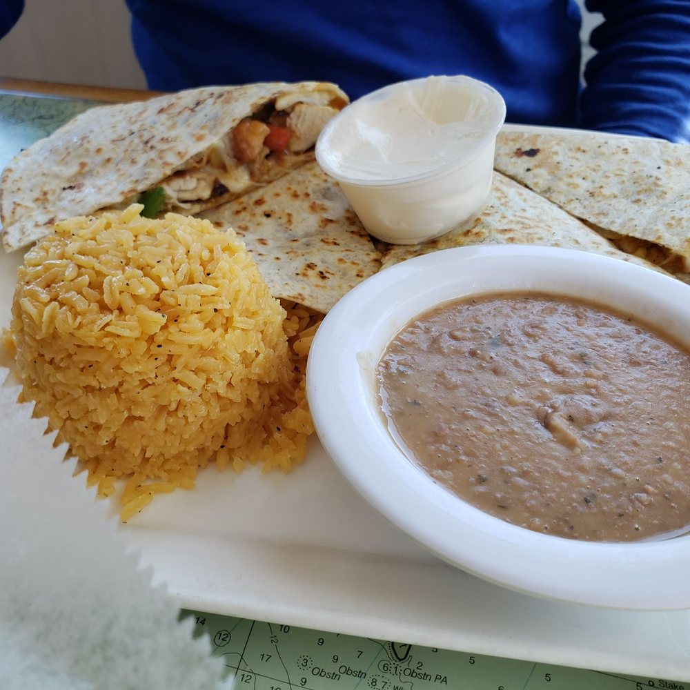 Cinco De Mayo - Chicken quesadilla filled with marinated chicken, cheese, bell peppers, and onions. So delicious! - Mexican Near Me - Cape May, New Jersey