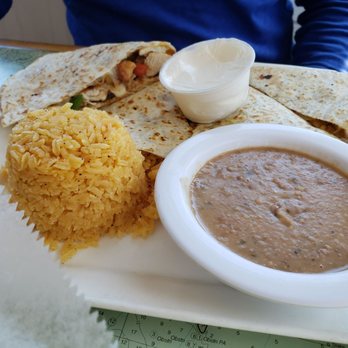 Cinco De Mayo - Chicken quesadilla filled with marinated chicken, cheese, bell peppers, and onions. So delicious! - Mexican Near Me - Cape May, New Jersey