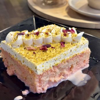 Moka & Co - Rose Cake - Coffee & Tea Near Me - Queens, New York Moka & Co - Rose Cake - Coffee & Tea Near Me - Queens, New York