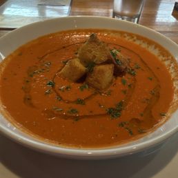 Tomato & Goat Cheese Bisque