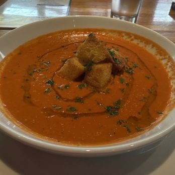 Doc B's Restaurant + Bar - Tomato & Goat Cheese Bisque - New American Near Me - Fort Worth, Texas