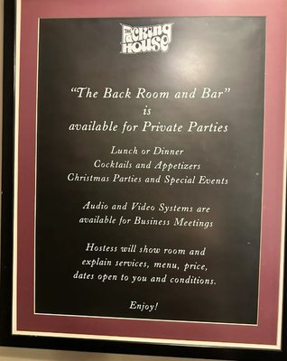 Menu photo 6 The Packing House Milwaukee, WI Menu photo 6 The Packing House Milwaukee, WI