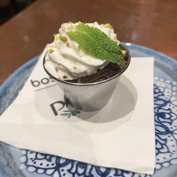 Bosphorous Turkish Cuisine - Chocolate mousse - Turkish Near Me - Winter Park, Florida