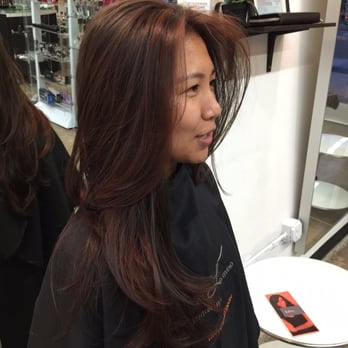 Brenton Lee Salon - Long layers and subtle warm brown highlights. YASS!! - Hair Salons Near Me - Pasadena, California
