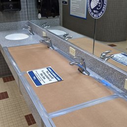 Locker room precautions Locker room precautions
