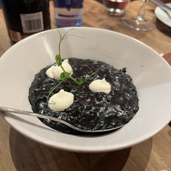 Sensi Bistro - Squid ink risotto - Tapas/Small Plates Near Me - Barcelona, B Sensi Bistro - Squid ink risotto - Tapas/Small Plates Near Me - Barcelona, B
