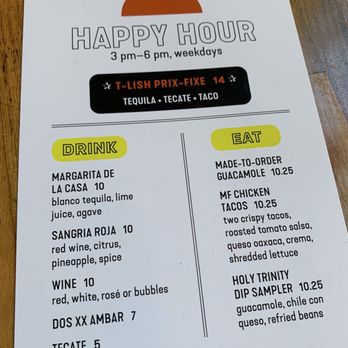 Tacolicious - Happy Hour Menu - Caterers Near Me - Palo Alto, California