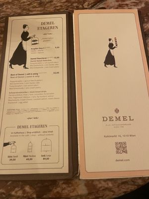 Menu photo 1 Demel Vienna, 9