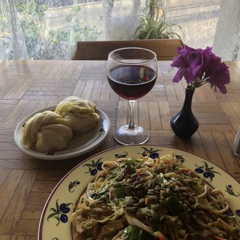 Cafe Tibet - Vegan Restaurant - Tingmo & [spicy] Ngoe - thuk - Vegetarian Near Me - Berkeley, California