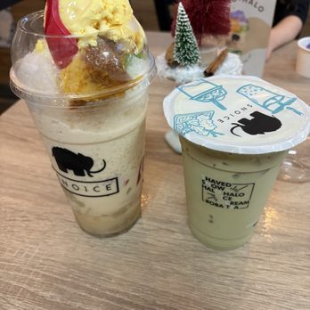 Snoice - Mango Matcha MT Original Halo Halo - Bubble Tea Near Me - Spring Valley, California