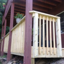 Our new Deck built by Dan!