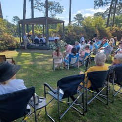 Johnnie Sims Park - A beautiful day for an outdoor Easter celebration. Blessings one and all!
