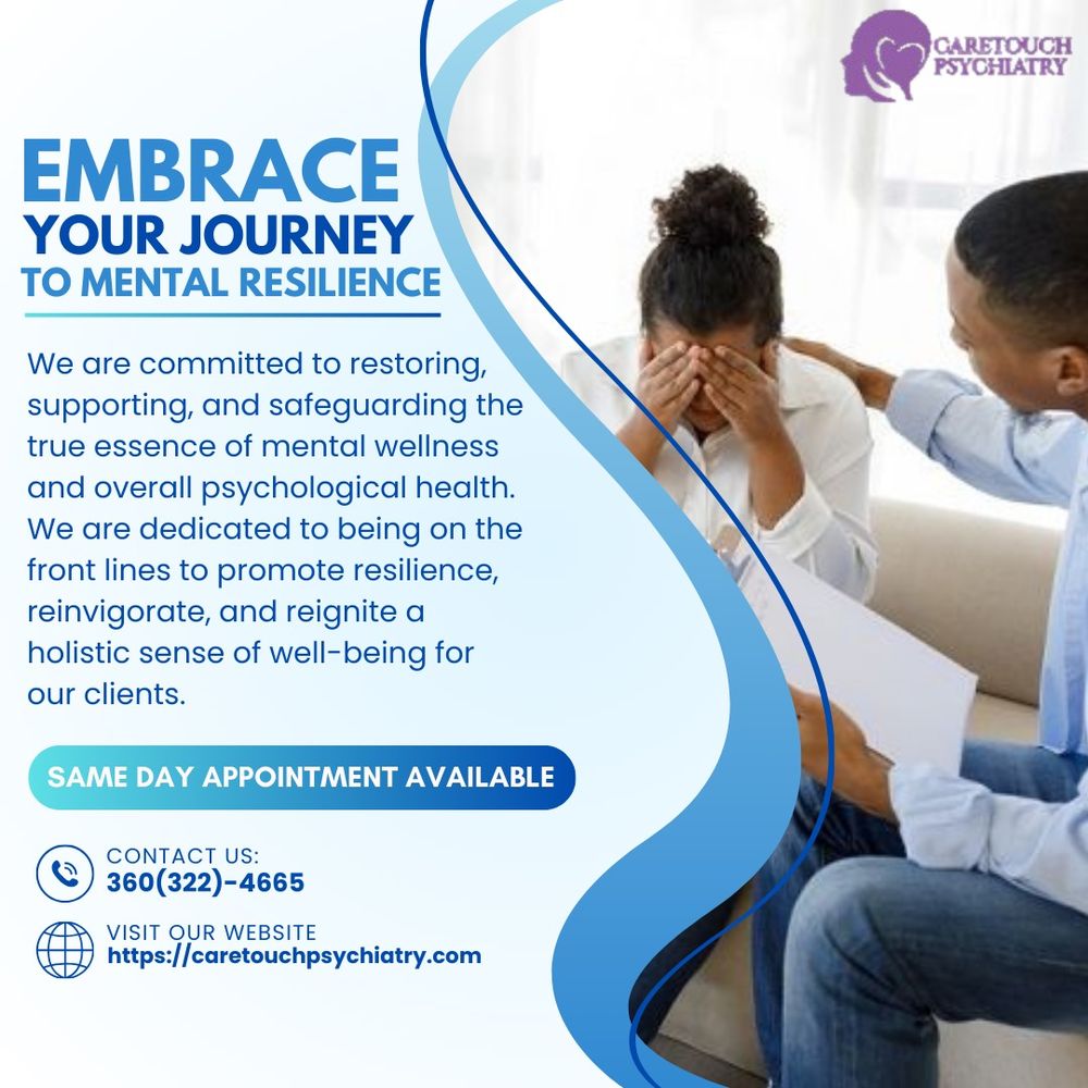 Caretouch Psychiatry - grief counselor in Spokane, WA