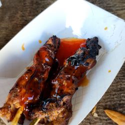 Chicken skewers