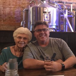 Lois and Gary Struck enjoying a nice evening at The River Bottoms Brewing Company Lois and Gary Struck enjoying a nice evening at The River Bottoms Brewing Company