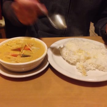 Thai Corner - Yellow curry with perfectly cooked shrimp! - Thai Near Me - Lake Forest, California Thai Corner - Yellow curry with perfectly cooked shrimp! - Thai Near Me - Lake Forest, California