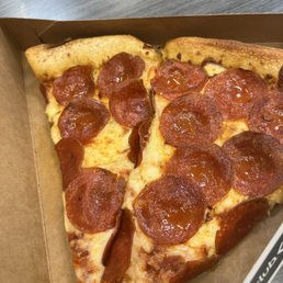 I came for the pizza today