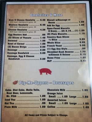 Menu photo 8 4 Little Pigs Bar-B-Que Benton, KY Menu photo 8 4 Little Pigs Bar-B-Que Benton, KY
