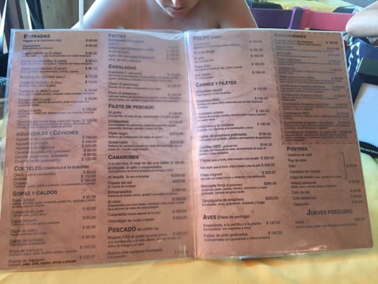 Menu photo 2 Restaurante La Finca Acapulco, GRO
