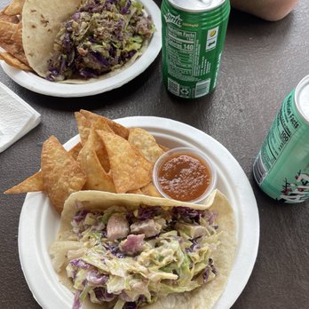 Island Taco - Ahi wasabi & kaluha pork taco - Hawaiian Near Me - Waimea, Hawaii Island Taco - Ahi wasabi & kaluha pork taco - Hawaiian Near Me - Waimea, Hawaii