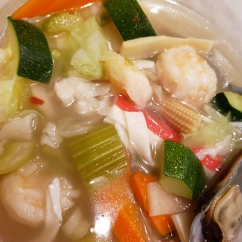 China Wok - The best $7 I've spent on food. Wonton seafood soup - Chinese Near Me - Pomona, California China Wok - The best $7 I've spent on food. Wonton seafood soup - Chinese Near Me - Pomona, California