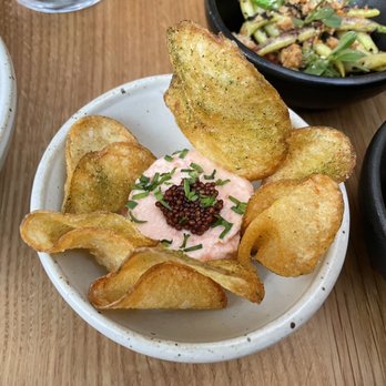Octavia - Smoked fish dip & chips - New American Near Me - San Francisco, California