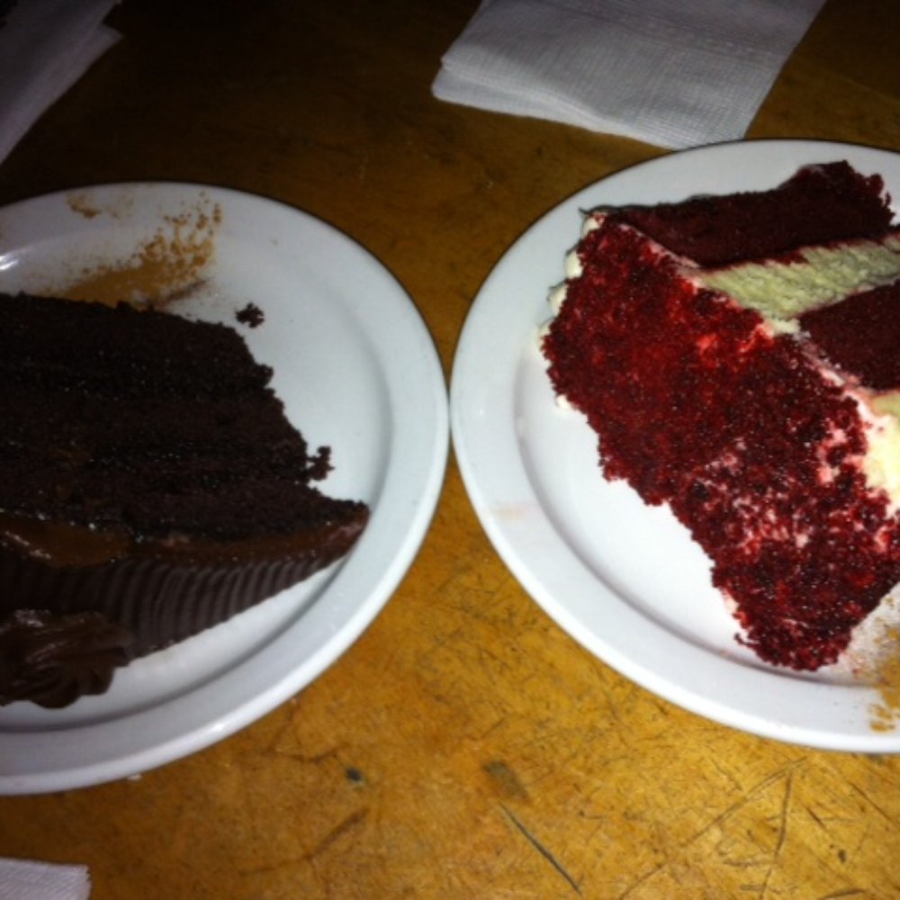 7 West Cafe - Triple Chocolate Cake and Red Velvet Cake - Italian Near Me - Toronto, Ontario 7 West Cafe - Triple Chocolate Cake and Red Velvet Cake - Italian Near Me - Toronto, Ontario