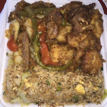 Honolulu Kitchen - Stir fry beef, honey chicken and adobo fried rice - Chinese Near Me - Waipahu, Hawaii Honolulu Kitchen - Stir fry beef, honey chicken and adobo fried rice - Chinese Near Me - Waipahu, Hawaii
