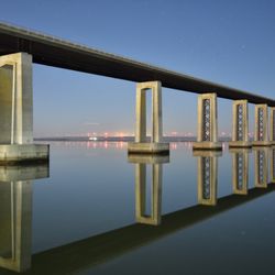 Antioch Strait Bridge - 11 PM but with the right camera it looks perfect.