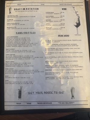 Menu photo 1 Thirsty’s Burgers Elkton, VA Menu photo 1 Thirsty’s Burgers Elkton, VA
