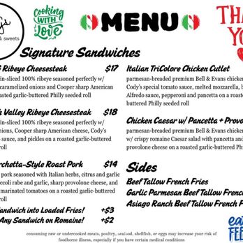 Codys - Menu - Breakfast & Brunch Near Me - Nazareth, Pennsylvania