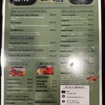 La Cajita - Menú! - Puerto Rican Near Me - Lancaster, Pennsylvania La Cajita - Menú! - Puerto Rican Near Me - Lancaster, Pennsylvania