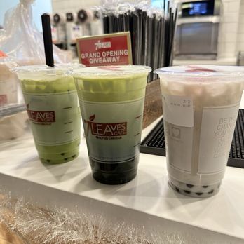 7 Leaves Cafe - Green Thai tea (2) and taro milk tea - Coffee & Tea Near Me - San Jose, California 7 Leaves Cafe - Green Thai tea (2) and taro milk tea - Coffee & Tea Near Me - San Jose, California
