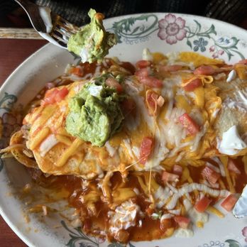 El Caporal - Macho burrito with shrimp filling - Mexican Near Me - Maple Valley, Washington