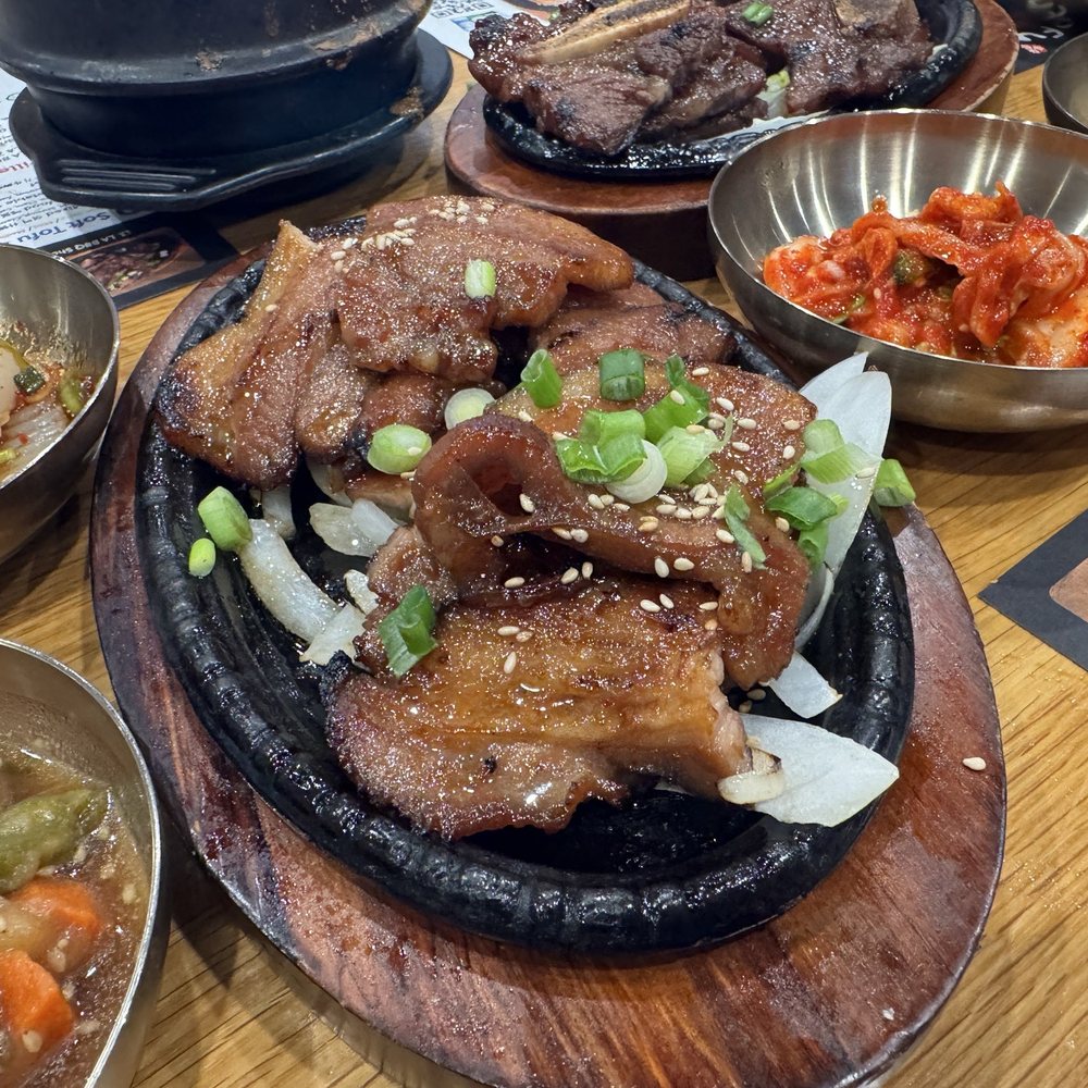 Its Tofu - Barbecue Pork Belly...it's so good! Well Seasoned, cooked to perfection! - Korean Near Me - Irvine, California Its Tofu - Barbecue Pork Belly...it's so good! Well Seasoned, cooked to perfection! - Korean Near Me - Irvine, California