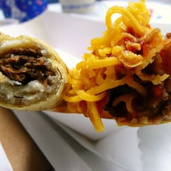 Taquito (Left) vs. Corn Burrito (Right)