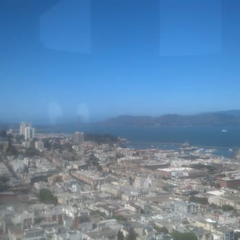 Coit Tower - View from the top - Landmarks & Historical Buildings Near Me - San Francisco, California